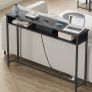 Console table with sockets FREE DELIVERY Image 7