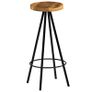 Bar Chairs 4 pcs Solid Mango Wood Image 10