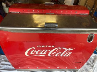 Coca Cola 50's Chest Fridge Canadian Kelvinator Rare