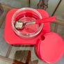 Vintage 1970s VALIRA Retro Parmesan Serving Dish and Spoon Image 3