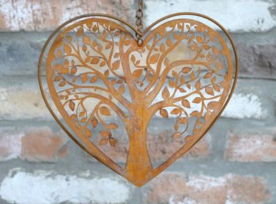 Wind Chime Tree Heart D10086
