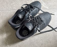 Nike AIR FORCE 1 '07 Anthracite/ Light Bone-White UK 6