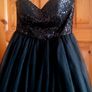 Pia Michi Jet Black Debs/Grads Dress Image 3