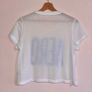 Aeropostale Logo Cropped Boyfriend Tee Size M LIKE NEW Image 2
