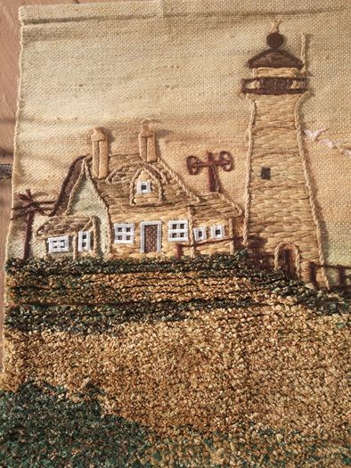Woven Duet wall hanging