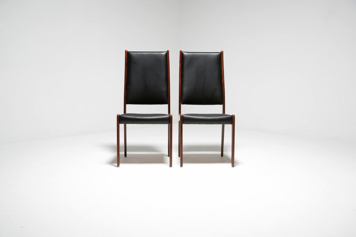 Vintage Danish Rosewood Dining Chairs by Johannes Andersen for Mogens Kold