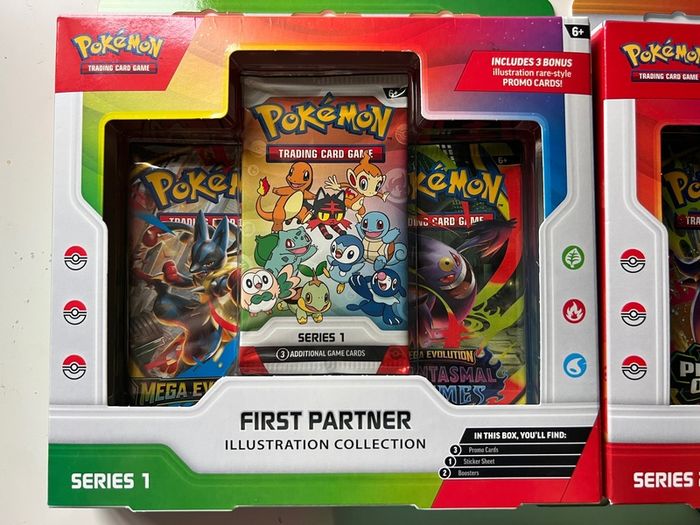 Pokemon First Partner Illustration Collection Complete Series 1 2 3 NEW