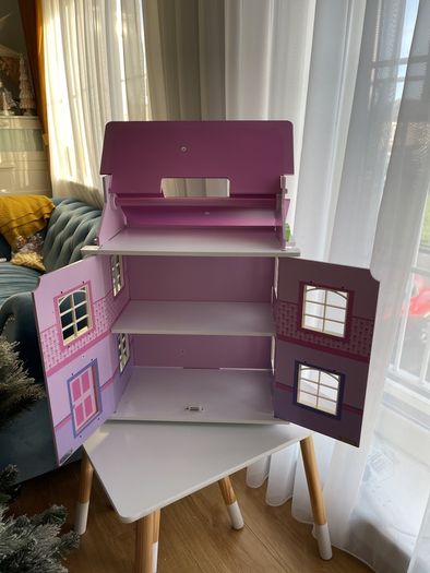 wooden dolls house