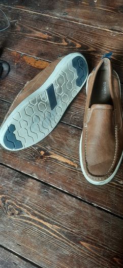 mens slip on faux leather shoes