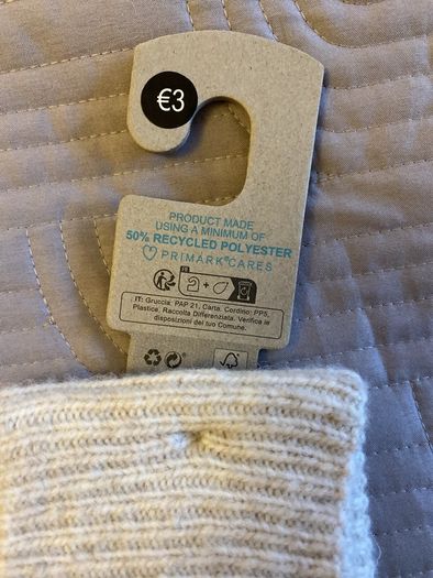 BNWT Penneys - headband - cream - one size