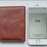 Brand New Fossil Mens Slim Wallet Cognac Brown credit card Image 4