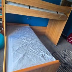 Gautier bunk and pull out slide single bed