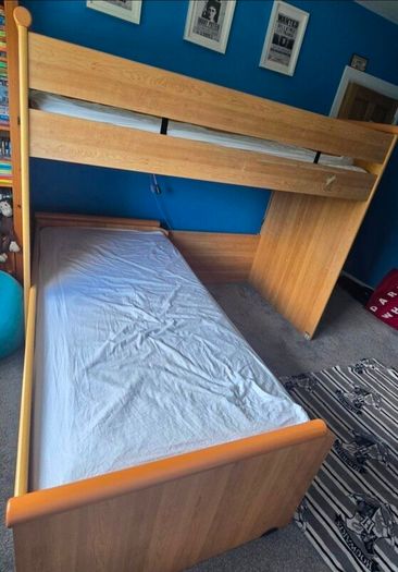 Gautier bunk and pull out slide single bed