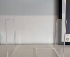 Clear Acrylic-Style Bookends