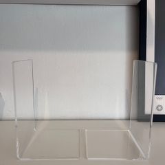 Clear Acrylic-Style Bookends