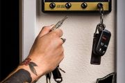 Marshall Amp Style Wall Mounting Key Holder With 4 Keychains Classical Vintage Style Guitar Amp Key Hanger
