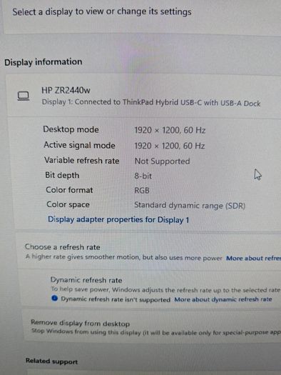HP 24  27 Monitors Full HD   Excellent Working Condition