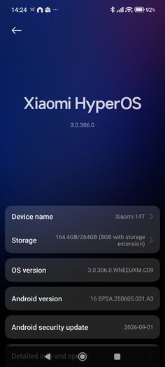 Xiaomi 14T BLUE 256GB storage 12GB RAM 5G Leica camera