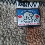 Whistler Canada Vintage Made in Canada Blanket, Throw - Reversible Brown & Stripe Image 5