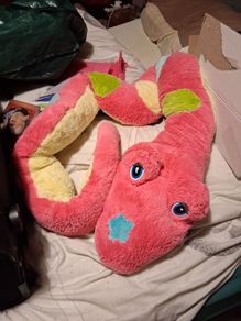 large soft toy snake
