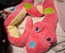 large soft toy snake