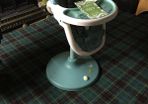 high chair.