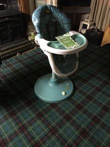high chair.