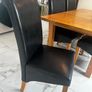 solid oak table and chairs Image 2
