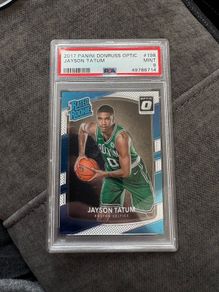 Psa 9 2017 Donruss Optic Rated Rookie Jayson Tatum