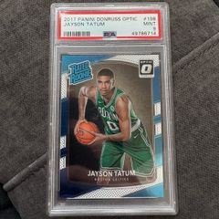 Psa 9 2017 Donruss Optic Rated Rookie Jayson Tatum