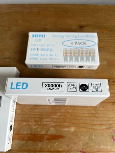 G9 LED Light Bulbs