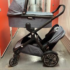 NUNA demigrow single/double pram/stroller