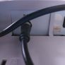 PHILIPS LC171W03-C4 TV, not smart, not saorview, Easily hung on the wall with the 2 screw holders Image 9