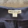 Whistles High Rise Wide Leg Cropped Trousers UK8 Image 4