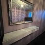 Elegant wall mirror & floating console table Image 3