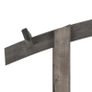 Trellis Arch 150x50x220 cm Grey Impregnated Pinewood Image 4
