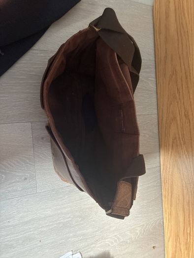 Leather bag - messenger/satchel style
