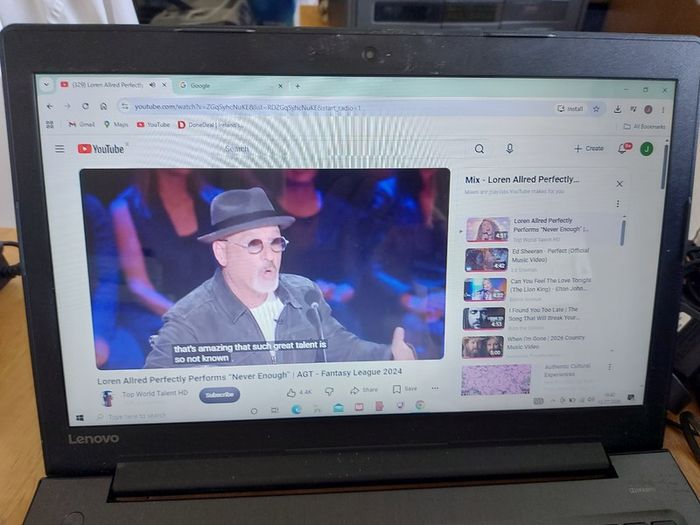 Lenovo Ideapad 310-15ABR, Model 80ST, AMD A10-9600P R5, `10 Compute Cores, 4C + 6G, 2.4GHz, Windows 10, Microsoft Edge, Chrome, and VLC