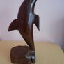 Dolphin wooden ornament,Ornament,Home decor,gift Image 2