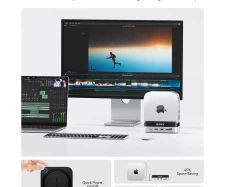 MiniDock and Stand for Mac Mini M4/M4 Pro - 10 Ports
