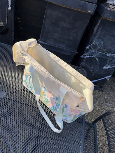 Floral Pet Carrier Bag