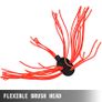 BRAND NEW 8M Chimney Cleaner Sweep Kit Nylon Electrical Drill Drive Flexible Rod Rotary Brush Head for Sweeping Away Flue Chimney Soot Image 3