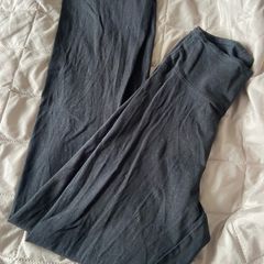 Black wide fit leggings size xs