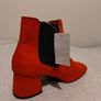 Red Suede Ankle Boots, new Image 4