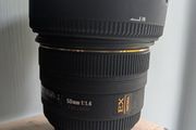 Sigma 50mm f/1.4 EX DG HSM - Canon EF Fit (With original case)