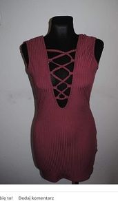 Pretty little thing lovely long line top dress size UK12 EU40 Postage included