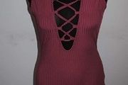 Pretty little thing lovely long line top dress size UK12 EU40 Postage included