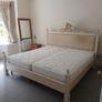 King size bed and mattress Image 2