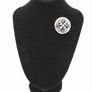 Celtic Shield Knot Silver Brooch Image 9