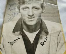 Autographed photo of Dickie Rock